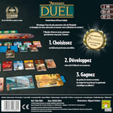 7 Wonders Duel Board Game BASE GAME - Intense Two-Player Battles in the Ancient World! Strategy Game for Kids and Adults, Ages 10+, 2 Players, 30 Minute Playtime, Made by Repos Production