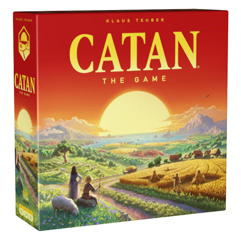 CATAN Board Game (6th Edition) Trade, Build & Settle in The Classic Strategy Game for Family, Kids & Adults, Ages 10+, 3-4 Players, 60-90 Min Playtime, Made by Catan Studio