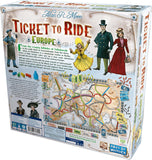 Ticket to Ride Europe Board Game - Embark on a Railway Adventure Across The Continent! Fun Family Strategy Game for Kids & Adults, Ages 8+, 2-5 Players, 30-60 Min Playtime